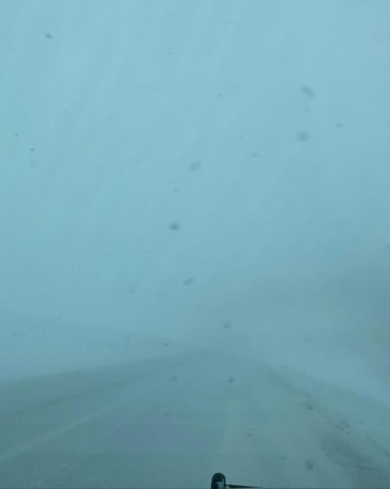 Travel conditions the day after the March 31 event in Day County (SD Highway Patrol)