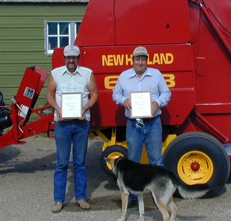2003 25-Year Award Recipients - Bradley and Roger Bauer