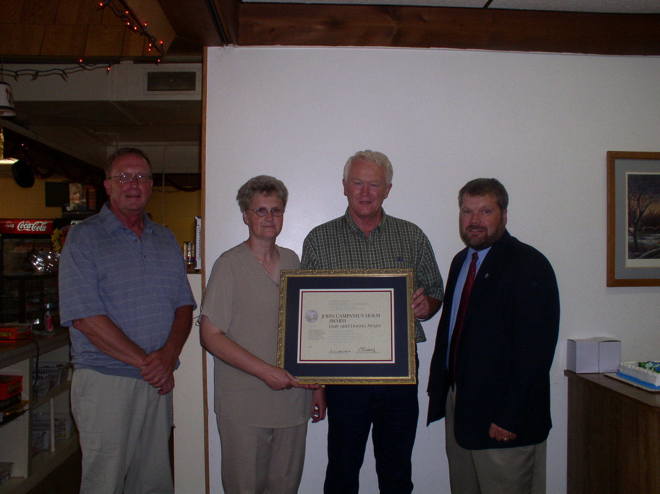 2006 Holm Award Winner - Dale and Donna Meyer 
