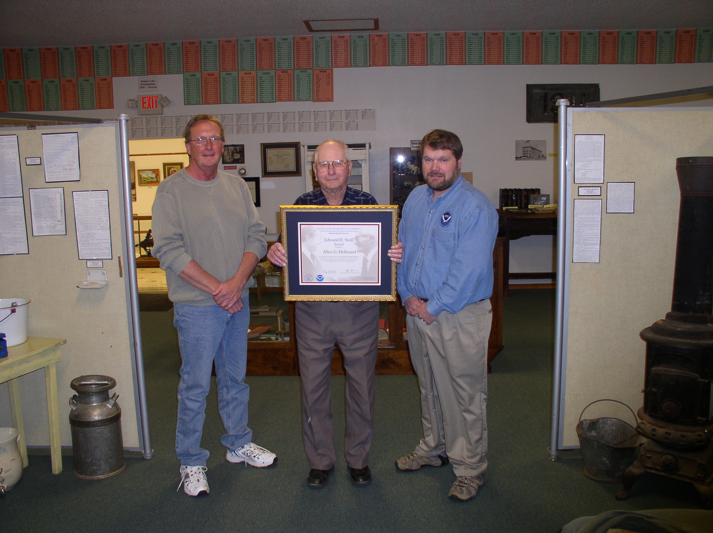 2007 50 year award - Allen Hellesund 