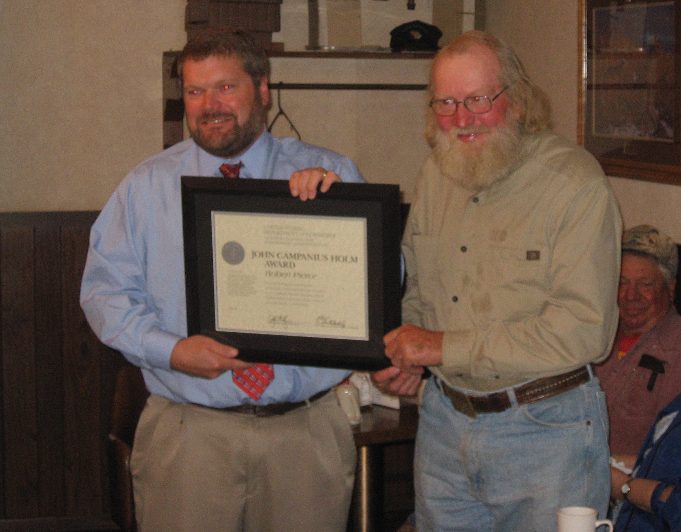 2008 Holm Award Winner - Bob Pierce