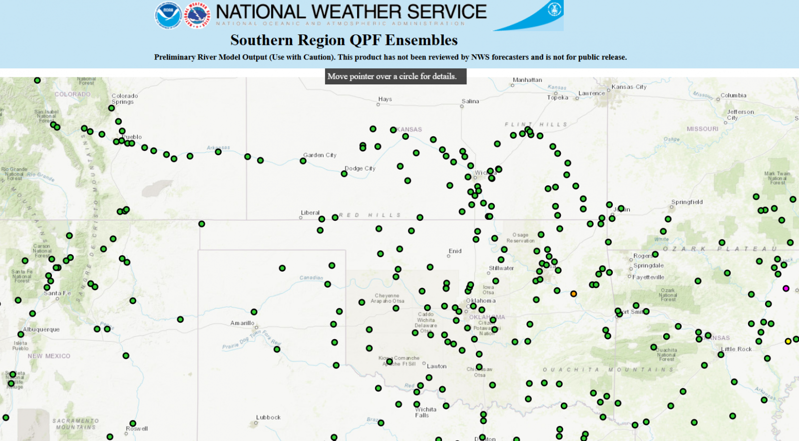 QPF Ensemble Forecasts