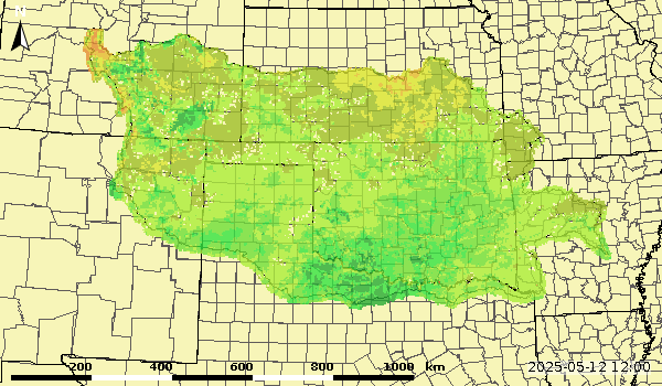 0.3 Meter Soil Moisture Percent Saturation Difference