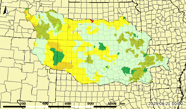 Upper Zone Soil Moisture