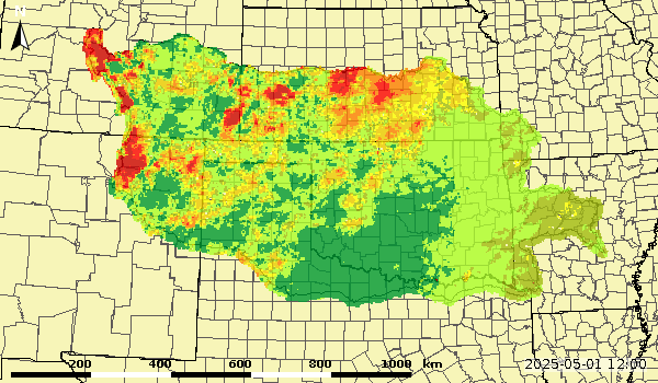 Lower Zone Soil Moisture Anomaly