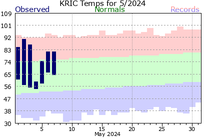 RIC Current Month Graph