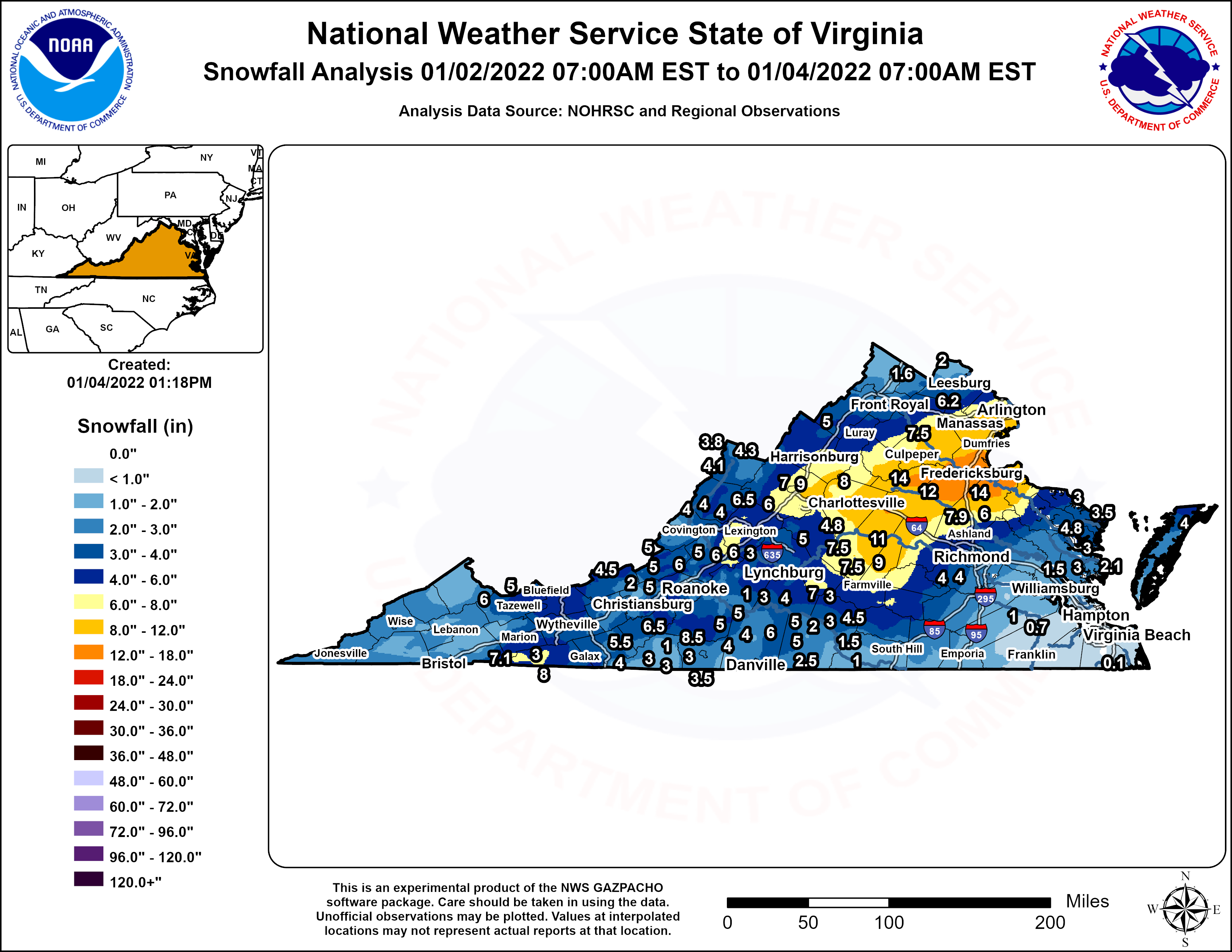State Snow Reports