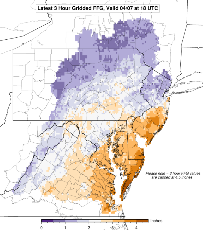 Flash Flood Guidance Link to Graphic