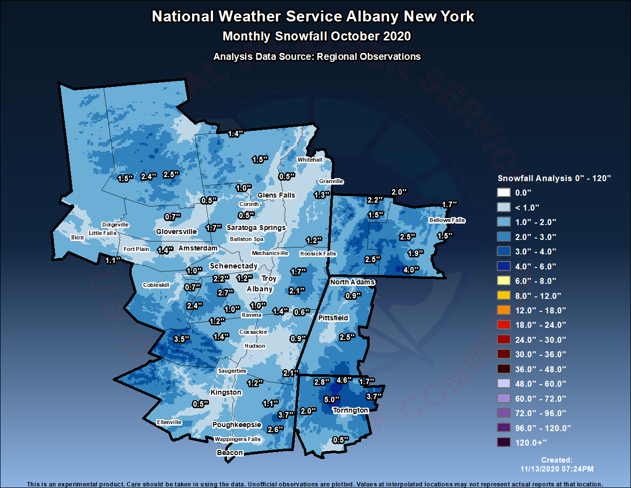 Precipitation & Snowfall Maps