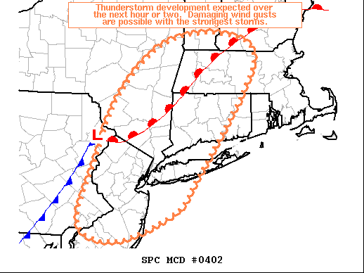 SPC Day 1 Hail Outlook