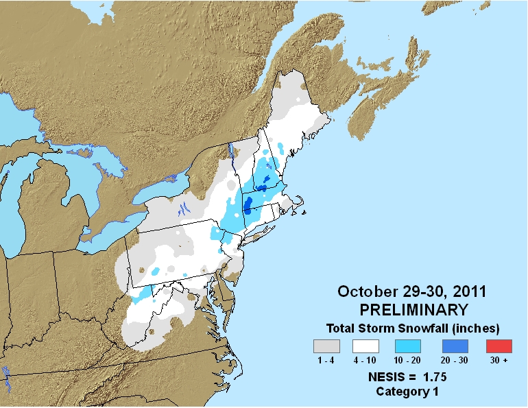Snow Map
