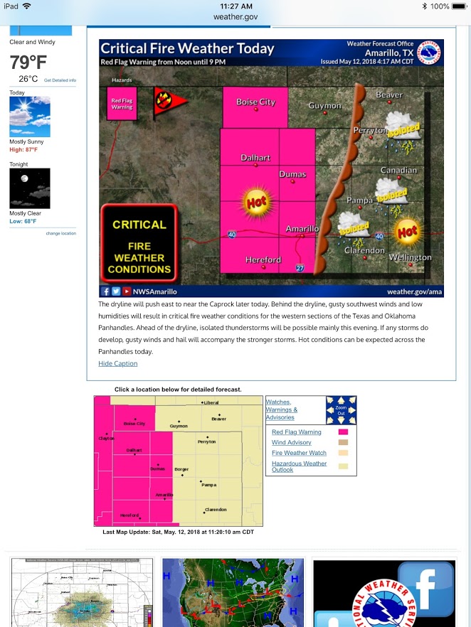 National Weather Service Messaging