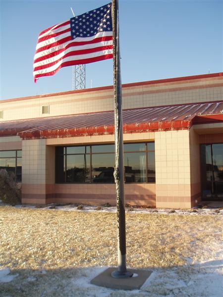 This Ice Storm Looks Really Bad - Flagpole