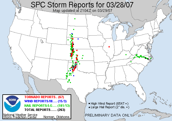 Severe Storm Reports