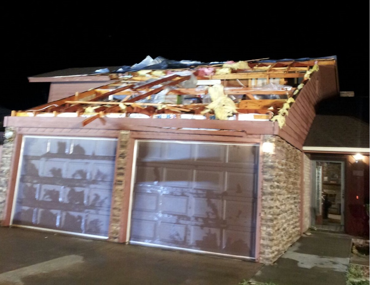 Damage in Guymon, OK
