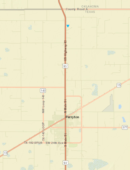 Perryton Track Map