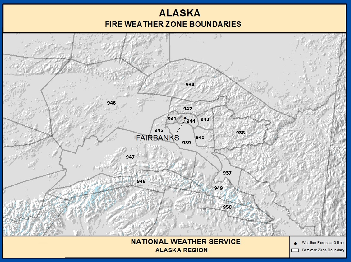 New Fire Weather Zones