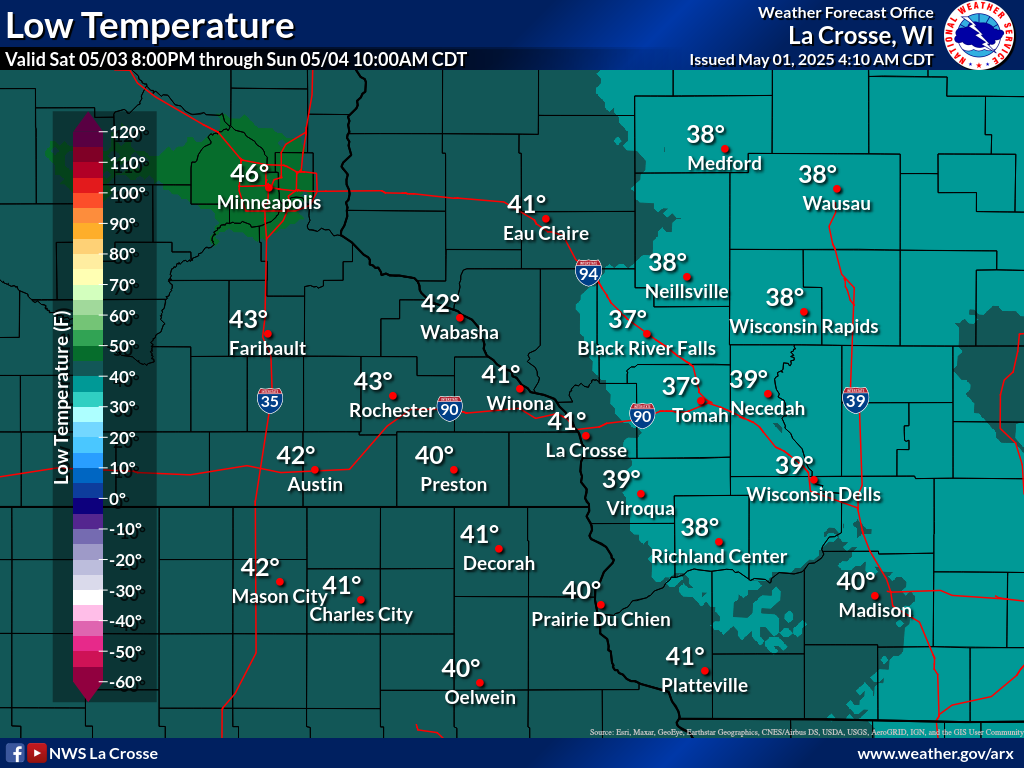 low temps