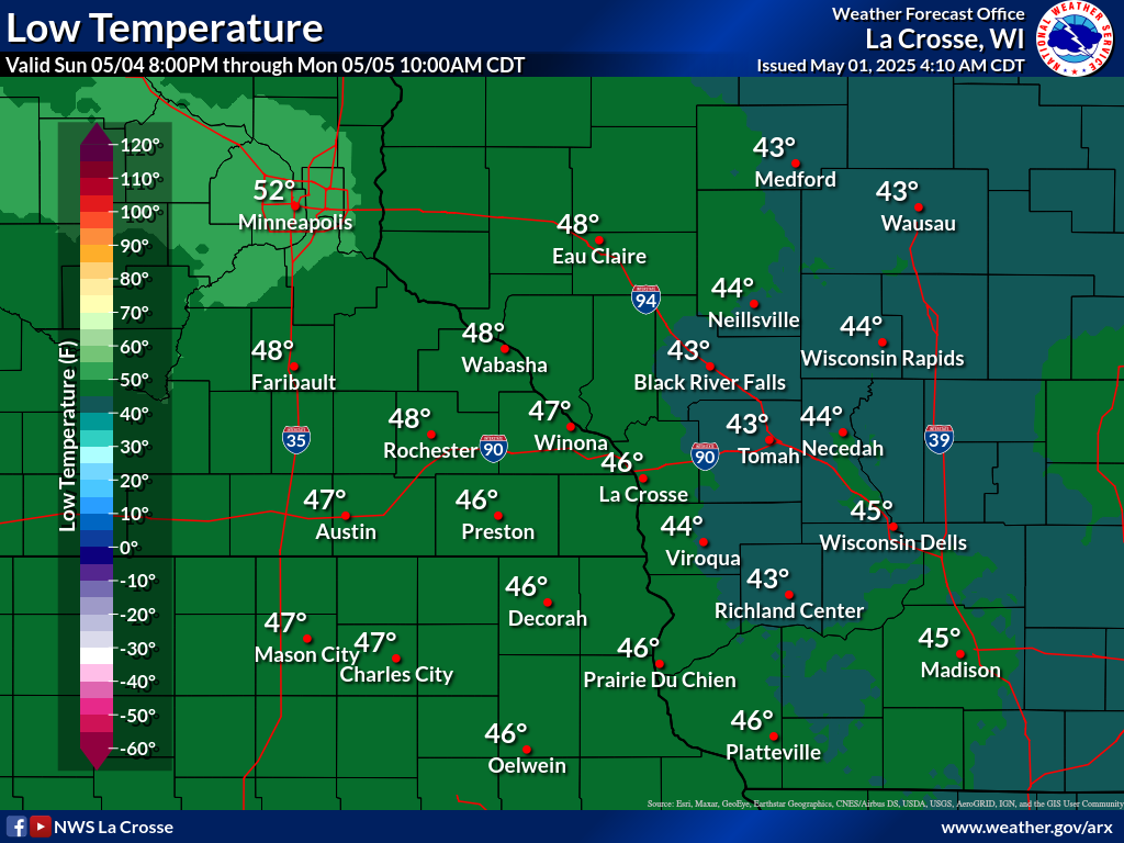 low temps