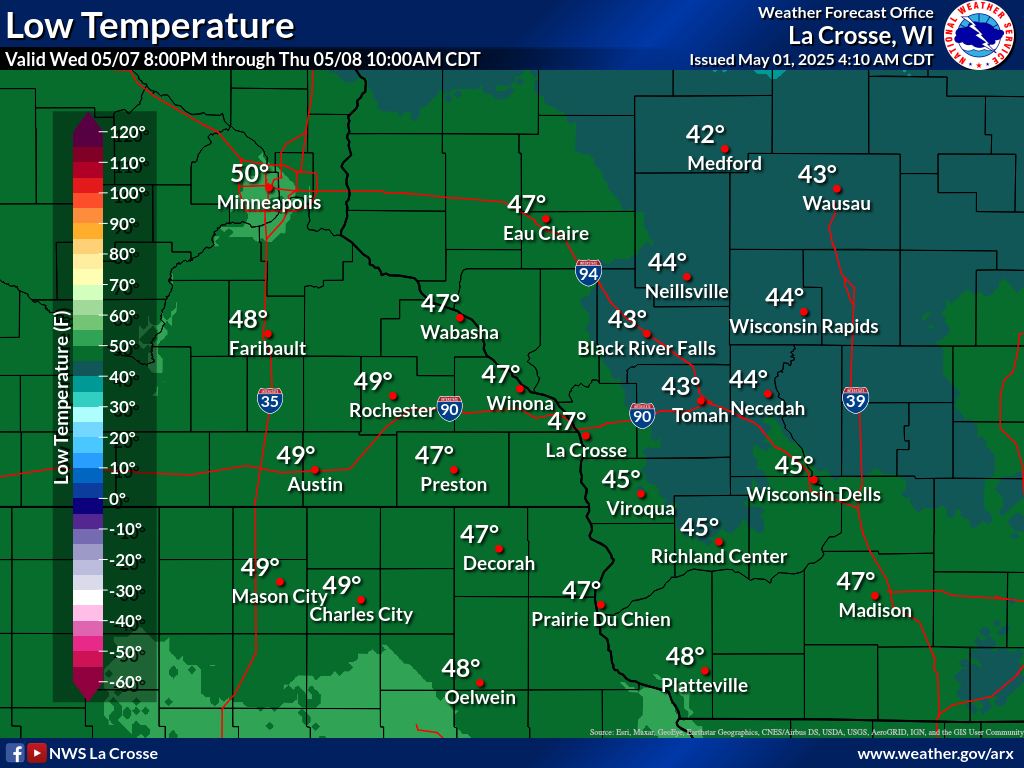 low temps