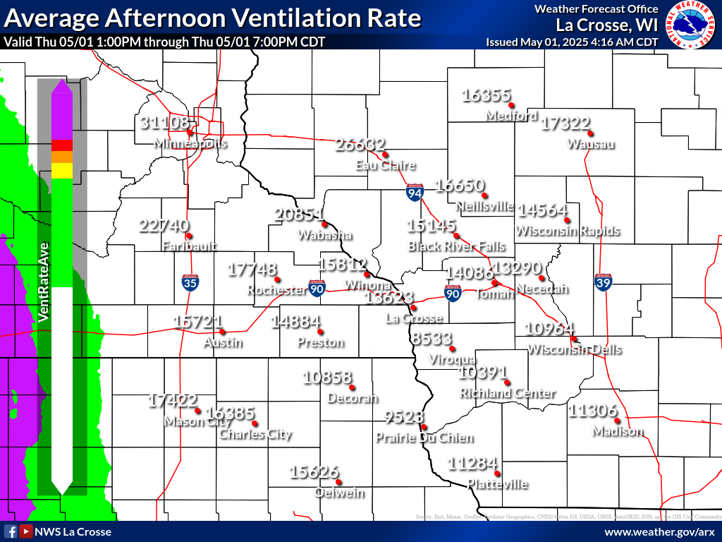 Ventilation Rates Day 1