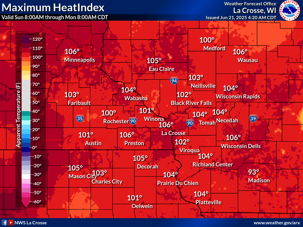 Forecast Heat Index