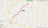 tornado path from august 19 2009