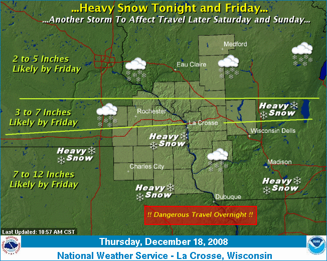 Forecasts issued Thursday