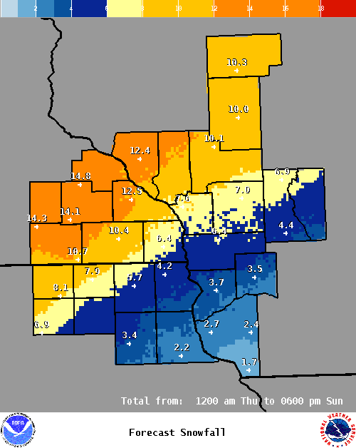 forecast map