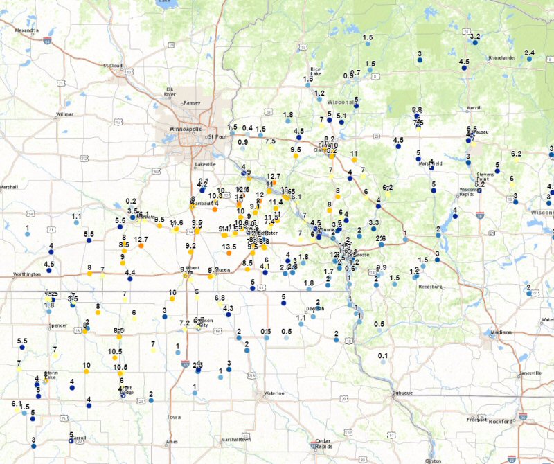 snow totals