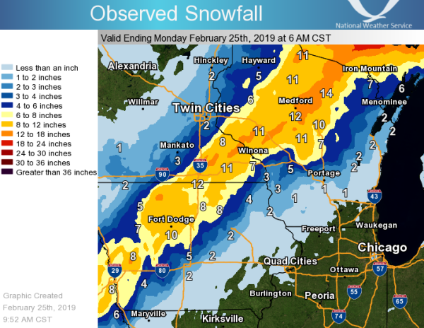 Regional Snow Total