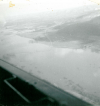 This is the fourth of six pictures that Walter Christian took from the front seat of a Piper Cub piloted by Harry Sparks (John Deere dealer from Plainview, MN).  These pictures are of the city of Wabasha, MN and Sand Prairie (just south of Wabasha).