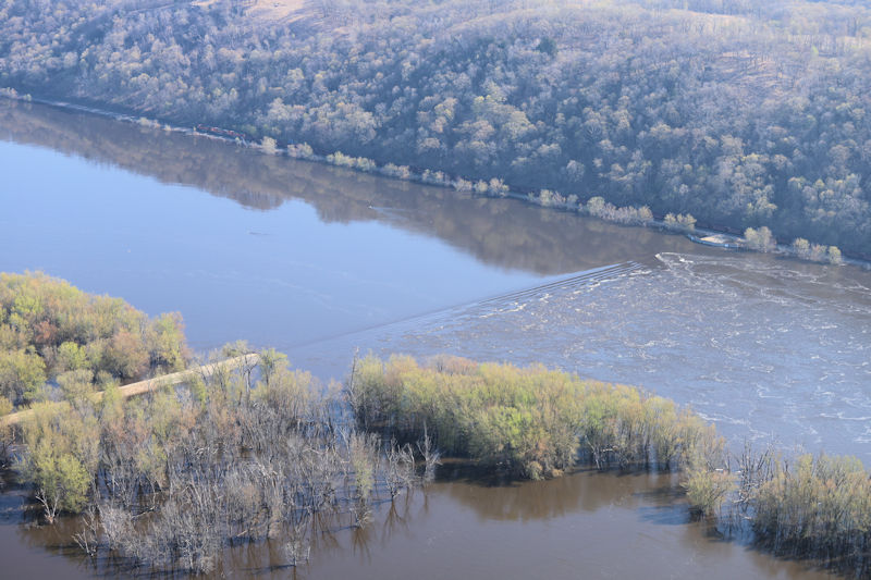 Flooding image at guttenberg