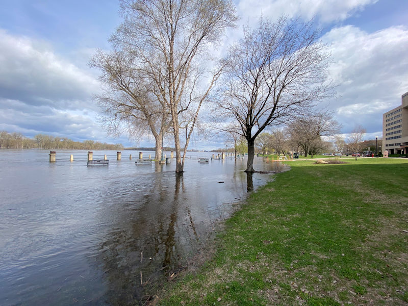 La Crosse flooding on April 23rd