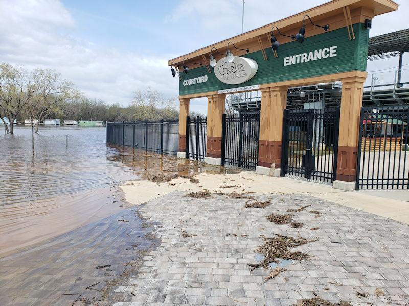 La Crosse flooding on April 23rd