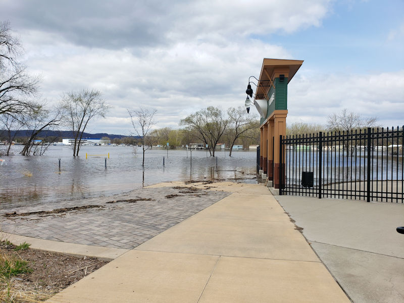 La Crosse flooding on April 23rd