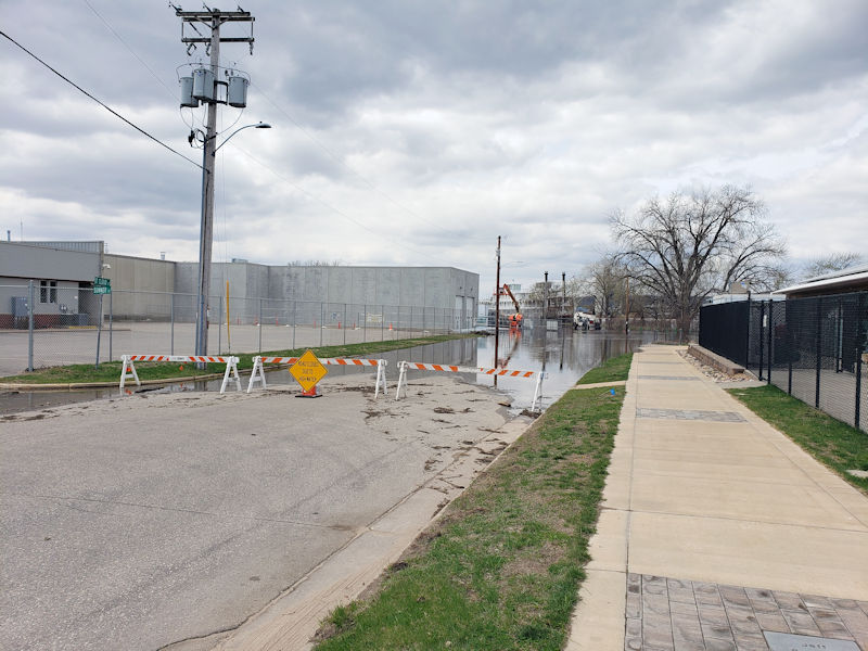 La Crosse flooding on April 23rd