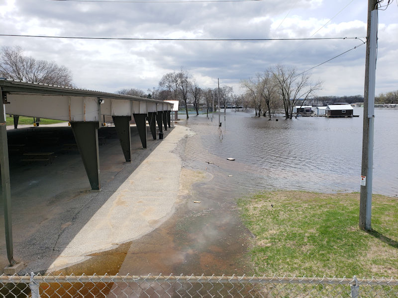 La Crosse flooding on April 23rd