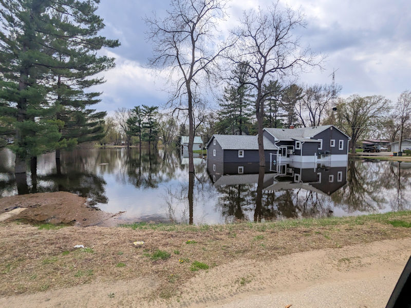 Prairie du Chien flooding in 2023