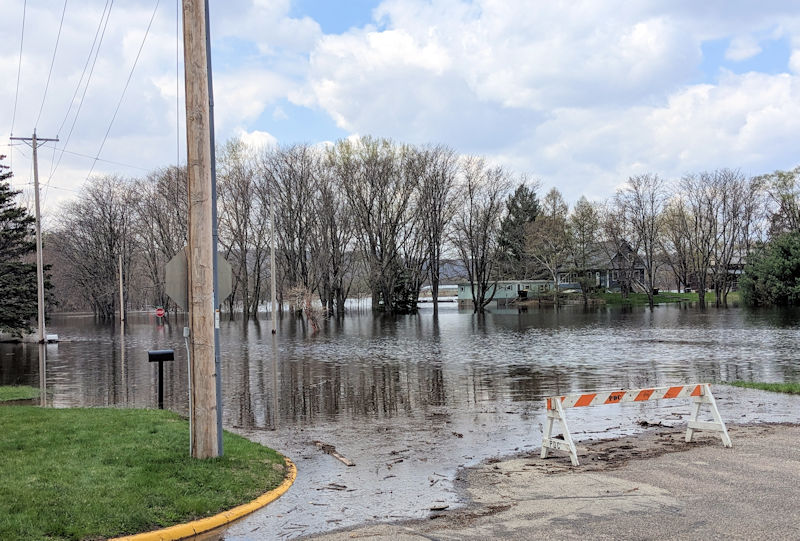 Prairie du Chien flooding in 2023