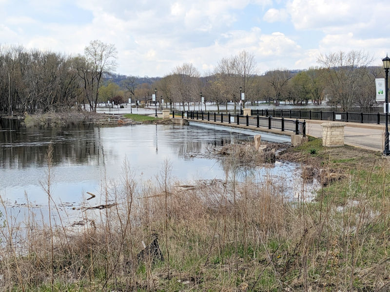 Prairie du Chien flooding in 2023