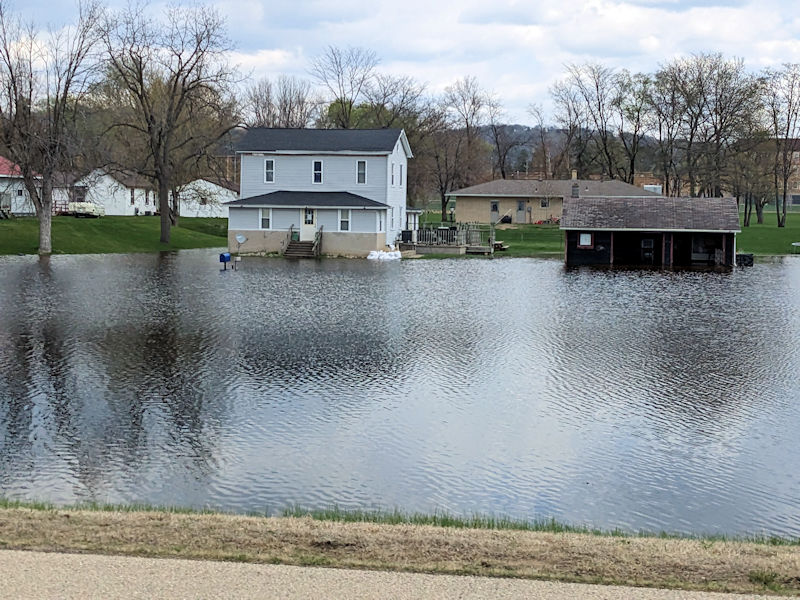 Prairie du Chien flooding in 2023