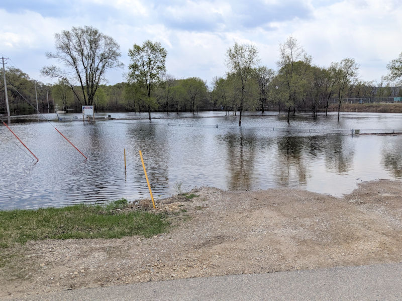 Prairie du Chien flooding in 2023