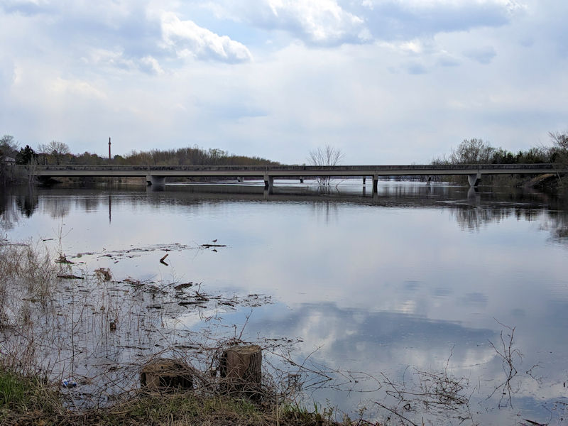 Prairie du Chien flooding in 2023