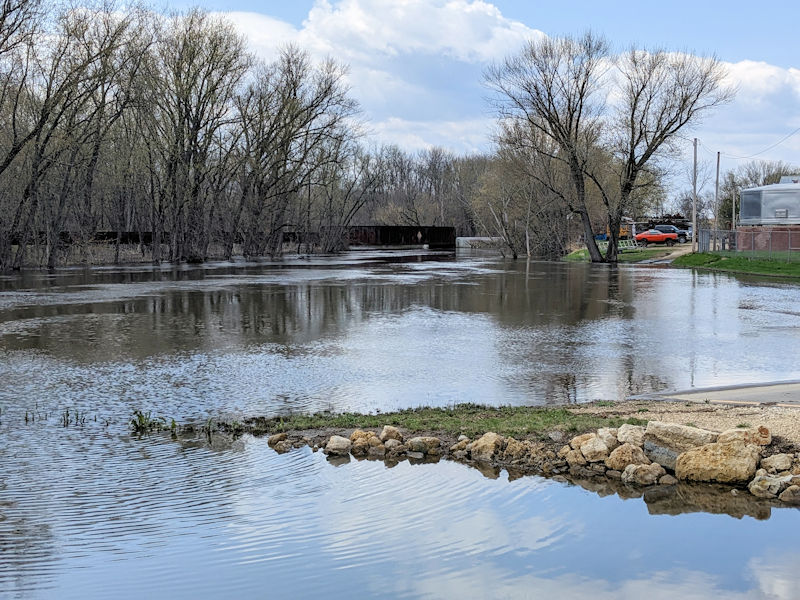 Wauzeka, WI flooding April 24th