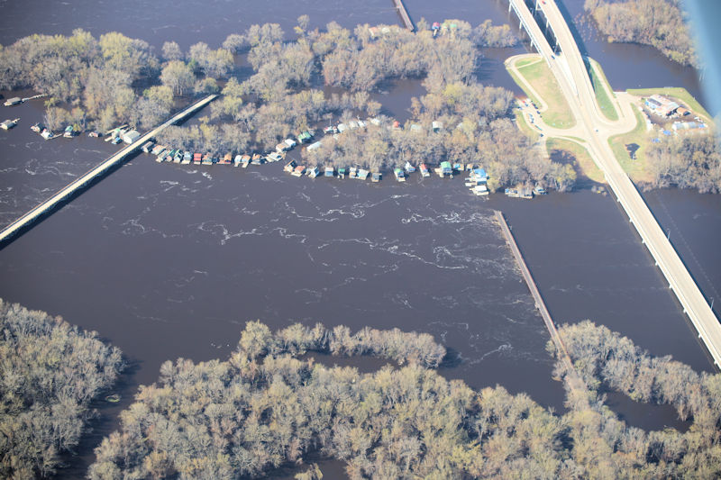 Flooding image near Winona