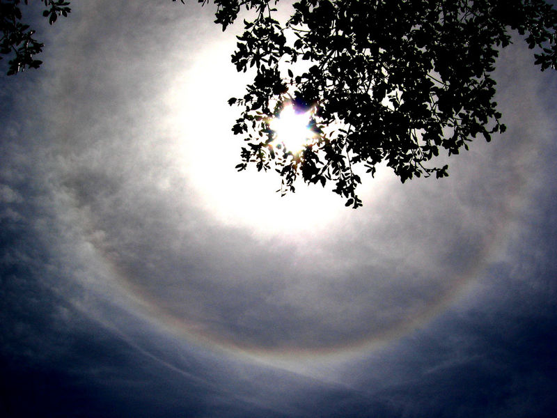 Sun halo meaning