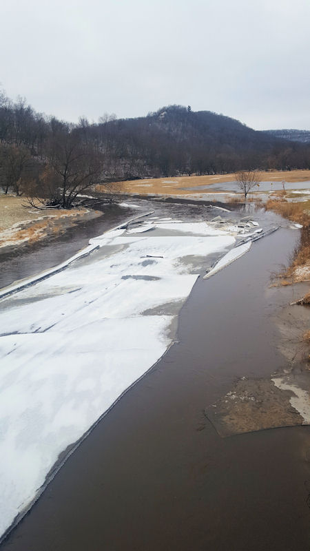 ice jam photo