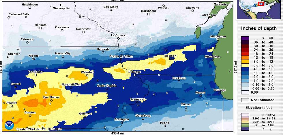 snowfall graphic