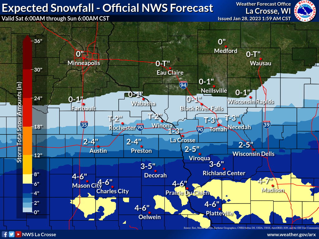 snowfall forecast